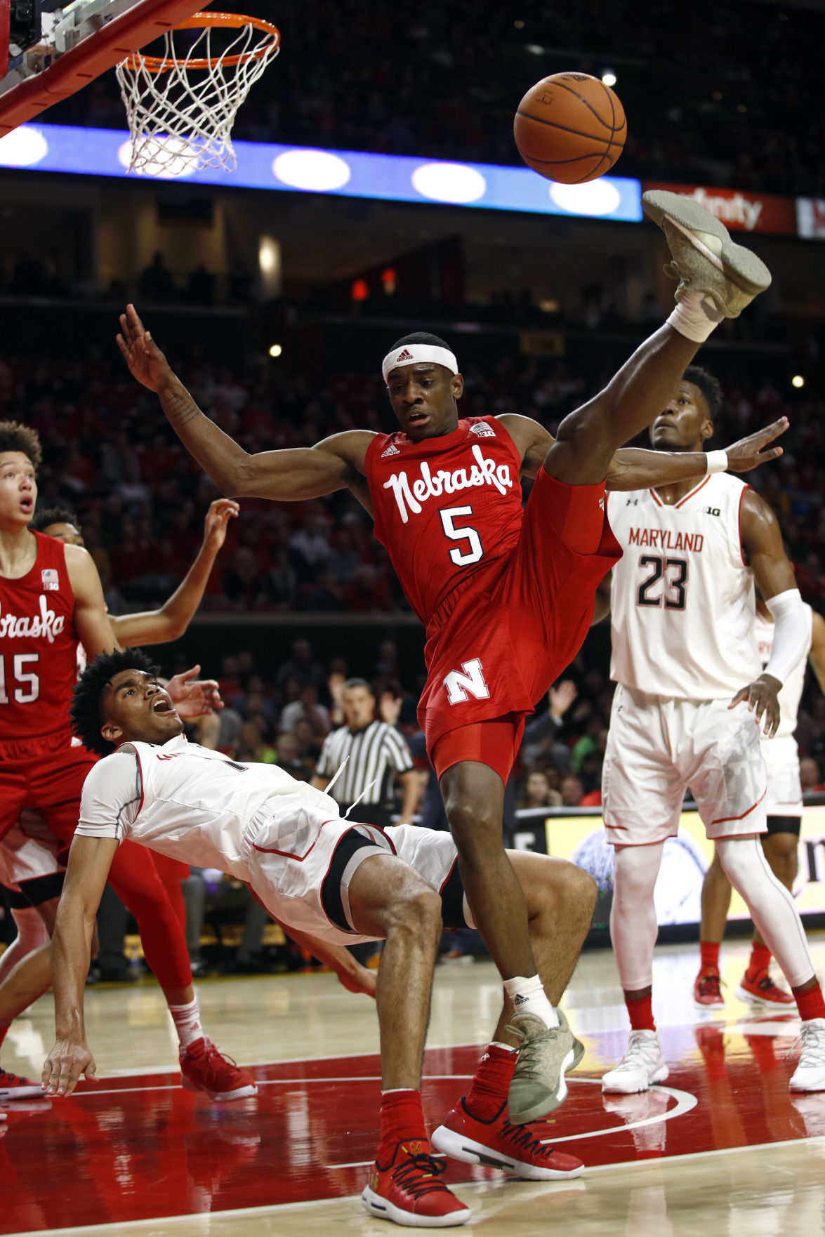 Nebraska Maryland Basketball